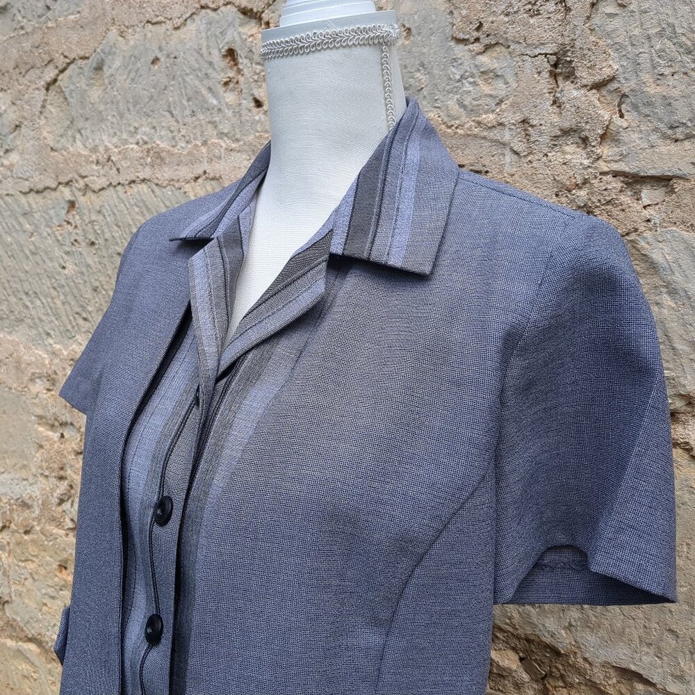 Perceptions Gray Pantsuit Vintage - image 2